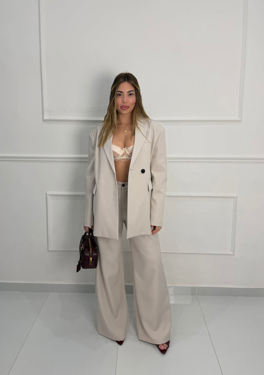 Tailleur Élite Beige