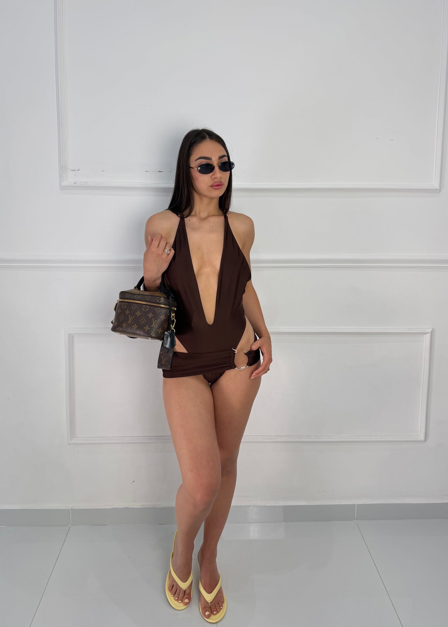 Monokini Obsession Marrone