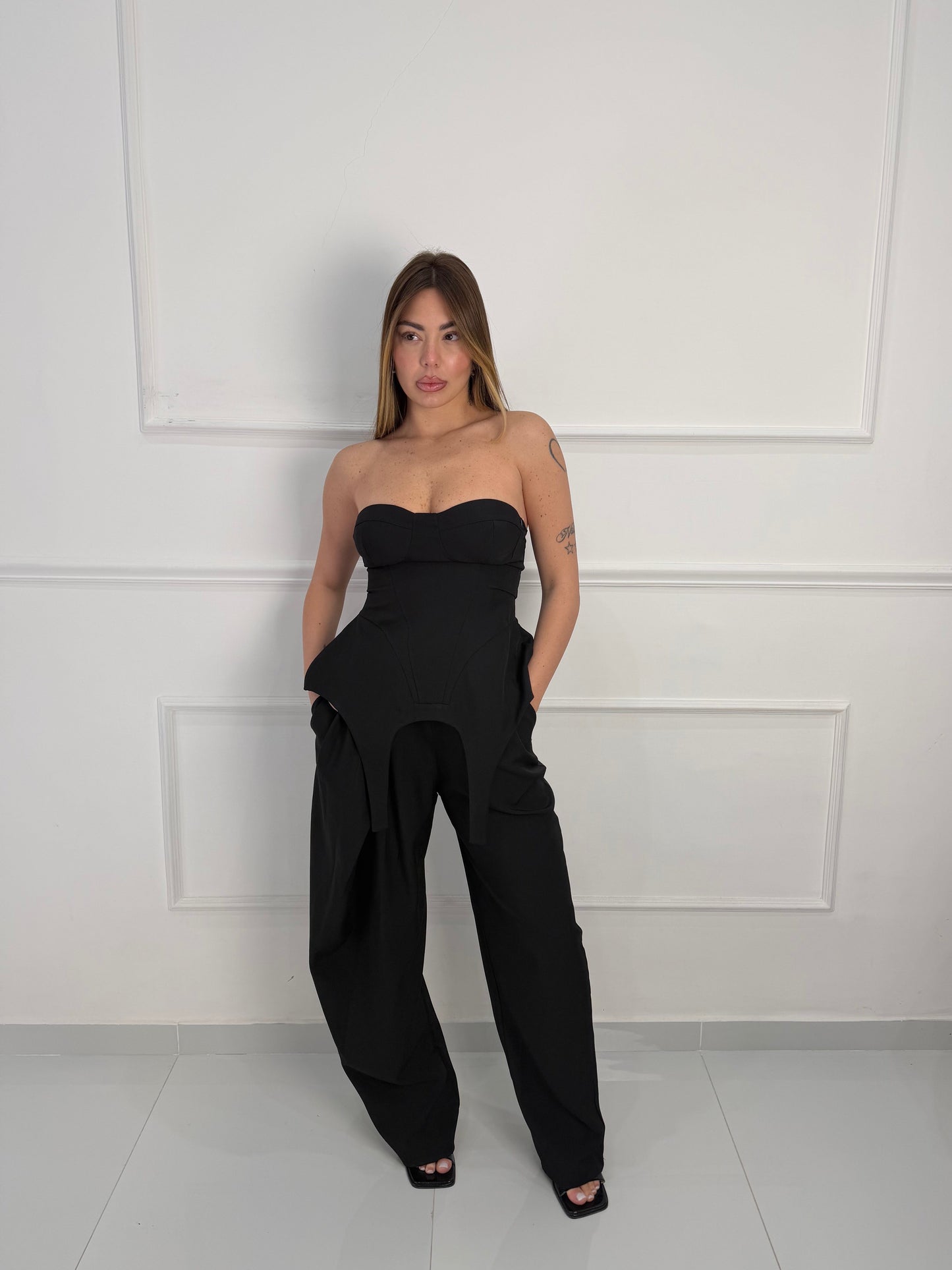 Coordinato Tayla Nero