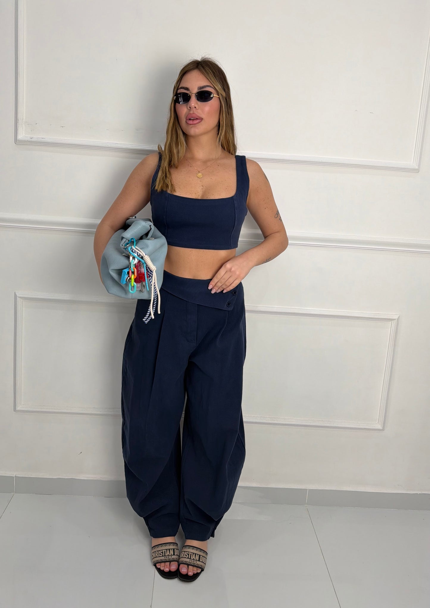 Coordinato Muse Blu